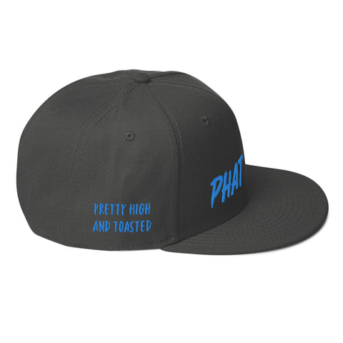 PHAT Pretty High And Toasted Gray Snapback Hat