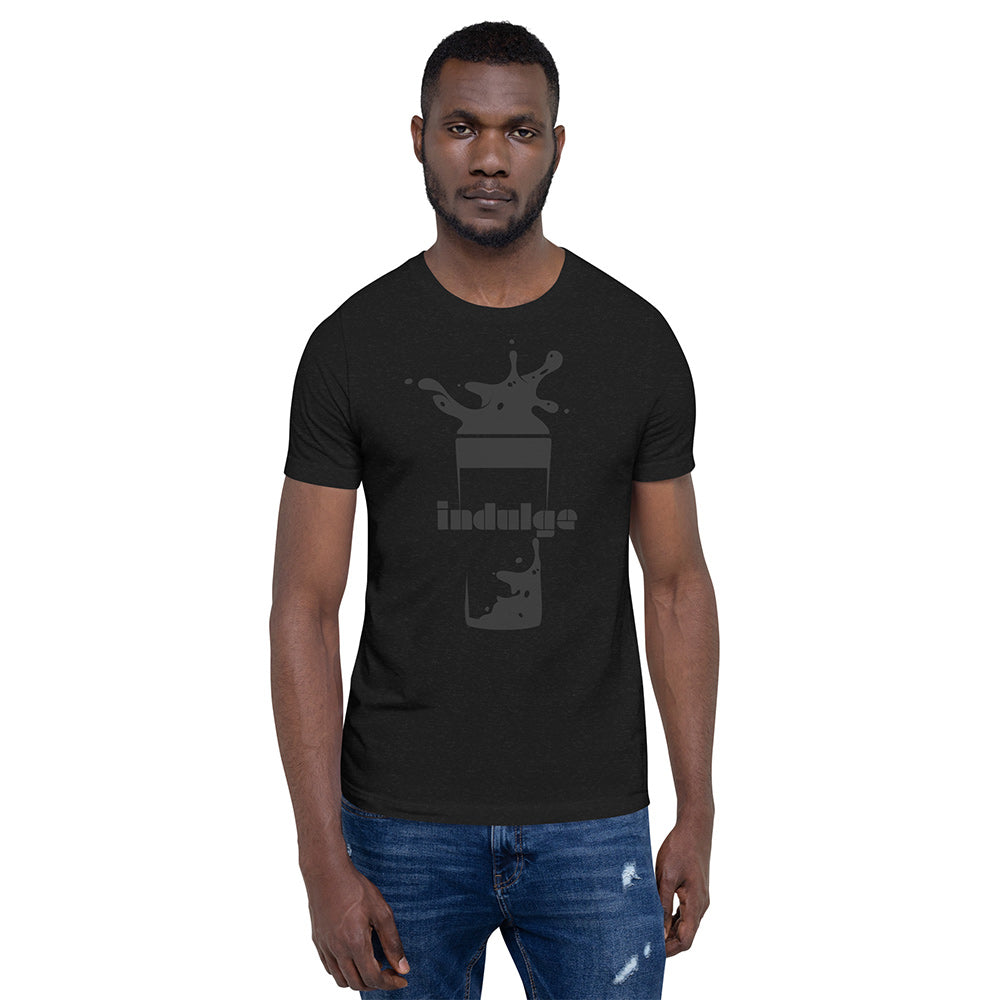 Splash Heather Blackout Unisex T-Shirt