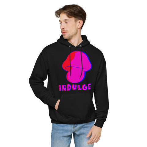 Eco-Friendly Indulge Grunge Shroom Unisex Fleece Hoodie