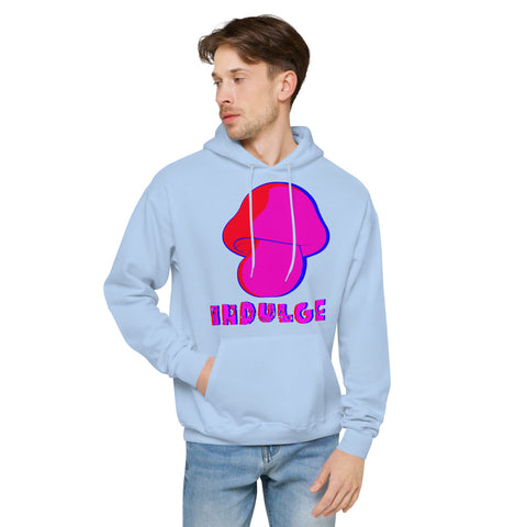 Eco-Friendly Indulge Grunge Shroom Unisex Fleece Hoodie