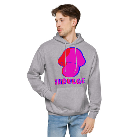 Eco-Friendly Indulge Grunge Shroom Unisex Fleece Hoodie