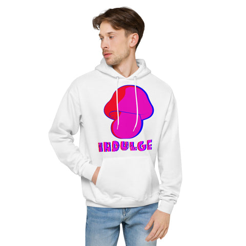 Eco-Friendly Indulge Grunge Shroom Unisex Fleece Hoodie