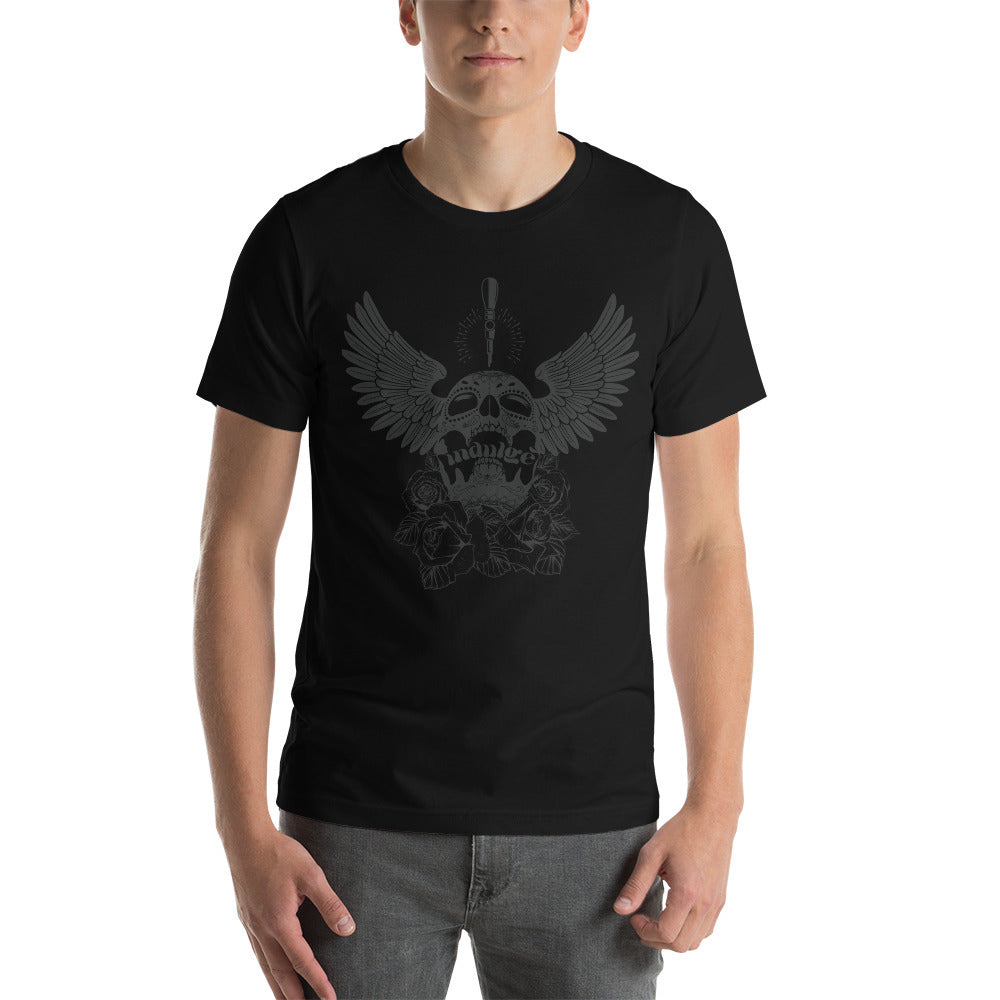 Indulge Brewers Skull Wing Short-Sleeve Unisex T-Shirt – Indulge Wear