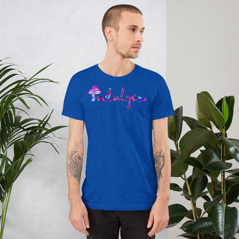 Indulge Psychedelic Short-Sleeve Unisex T-Shirt